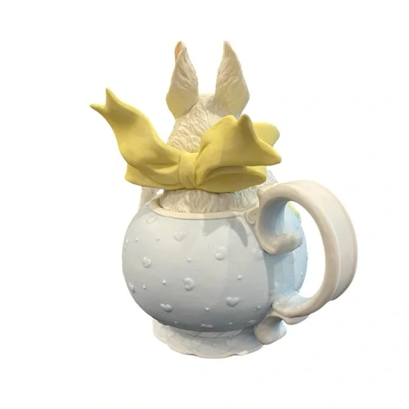 1992 Enesco Bunny Rabbit in Teapot - Picture 2 of 6